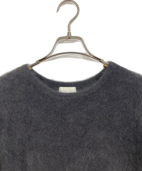 BALLSEY（ボールジィ）BALLSEY (ボールジィ) フラッフィーヤーン Aラインワンピース　ロングワンピース グレー サイズ:36の古着・服飾アイテム