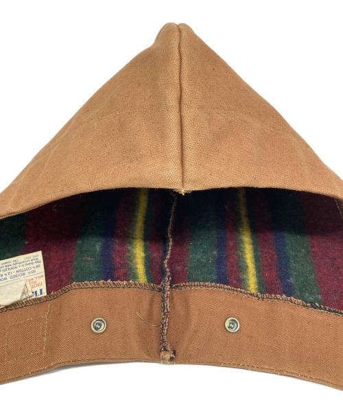 CarHartt（カーハート）CarHartt (カーハート) 【古着】50’S-60’S ダック地 後付けフード　50年代　60年代 ベージュ サイズ:実寸参照の古着・服飾アイテム