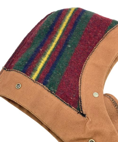 CarHartt（カーハート）CarHartt (カーハート) 【古着】50’S-60’S ダック地 後付けフード　50年代　60年代 ベージュ サイズ:実寸参照の古着・服飾アイテム
