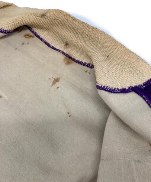McGREGOR goldsmith（マクレガーゴールドスミス）McGREGOR goldsmith (マクレガーゴールドスミス) 【古着】50’S ヴィンテージボタンスカジャン　50年代　USA製 パープル サイズ:40の古着・服飾アイテム