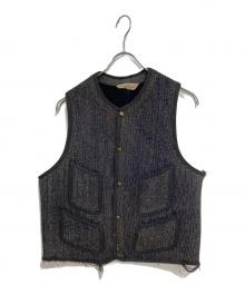 BROWN'S BEACH（ブラウンズビーチ）の古着「40’S BEACH JACKET/ビーチベスト」｜グレー