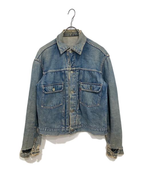 LEVI'S（リーバイス）LEVI'S (リーバイス) 507XX ヴィンテージ デニムジャケット インディゴ サイズ:	肩幅48cm身幅50cm着丈55cm袖丈58cmの古着・服飾アイテム