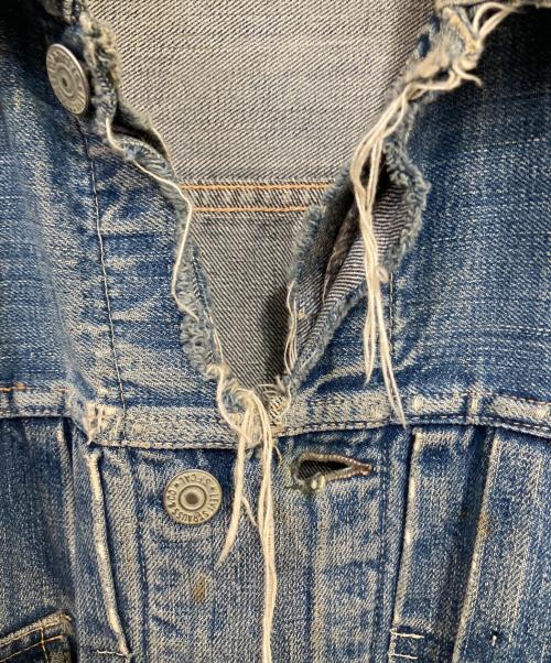 LEVI'S（リーバイス）LEVI'S (リーバイス) 507XX ヴィンテージ デニムジャケット インディゴ サイズ:	肩幅48cm身幅50cm着丈55cm袖丈58cmの古着・服飾アイテム