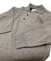 中古・古着 MHL (マーガレットハウエル) 24AW ニットポロシャツ ブラウン サイズ:M：6000円