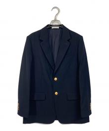 MACPHEE（マカフィー）の古着「ビンテージギャバジン ダブルブレストジャケット」｜ネイビー