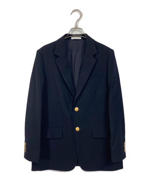 MACPHEE（マカフィー）MACPHEE (マカフィー) ビンテージギャバジン ダブルブレストジャケット ネイビー サイズ:36の古着・服飾アイテム
