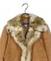 BURBERRY BLUE LABEL (バーバリー ブルー レーベル) レオパード柄エコファージャケット ベージュ サイズ:38：13000円