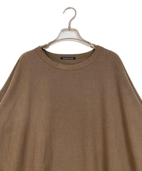 mizuiro-ind（ミズイロインド）mizuiro-ind (ミズイロインド) ワンピース ブラウン サイズ:FREEの古着・服飾アイテム