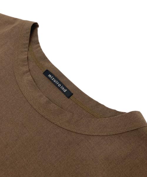 mizuiro-ind（ミズイロインド）mizuiro-ind (ミズイロインド) ワンピース ブラウン サイズ:FREEの古着・服飾アイテム