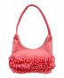 MOLLY GODDARD（モリー ゴダード）の古着「Mini Ruffle Shoulder Bag」｜ピンク