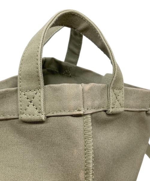 MM6 Maison Margiela（エムエムシックスメゾンマルジェラ）MM6 Maison Margiela (エムエムシックスメゾンマルジェラ) 4ハンドル ベルリン トートバッグ カーキ サイズ:実寸参照の古着・服飾アイテム