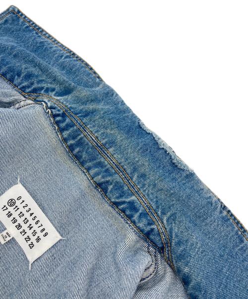 Maison Margiela（メゾンマルジェラ）Maison Margiela (メゾンマルジェラ) デニムジャケット　コットンジャケット　イタリア製 ブルー サイズ:44の古着・服飾アイテム