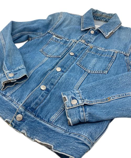Maison Margiela（メゾンマルジェラ）Maison Margiela (メゾンマルジェラ) デニムジャケット　コットンジャケット　イタリア製 ブルー サイズ:44の古着・服飾アイテム