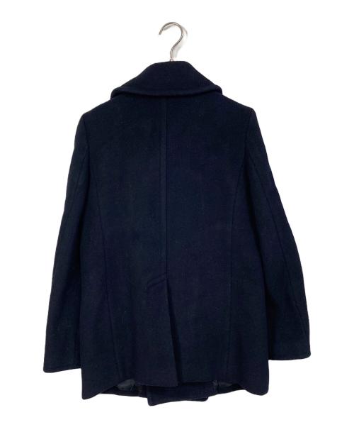 HYKE（ハイク）HYKE (ハイク) Pコート　日本製 ネイビー サイズ:2の古着・服飾アイテム