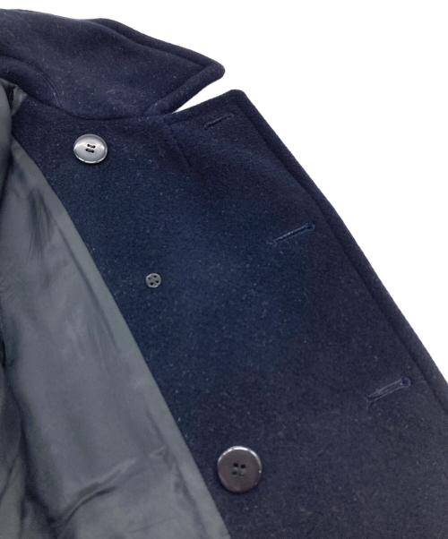 HYKE（ハイク）HYKE (ハイク) Pコート　日本製 ネイビー サイズ:2の古着・服飾アイテム