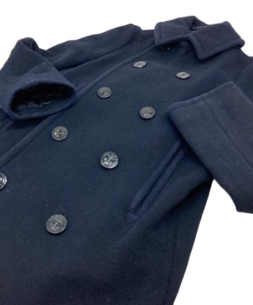 HYKE（ハイク）HYKE (ハイク) Pコート　日本製 ネイビー サイズ:2の古着・服飾アイテム