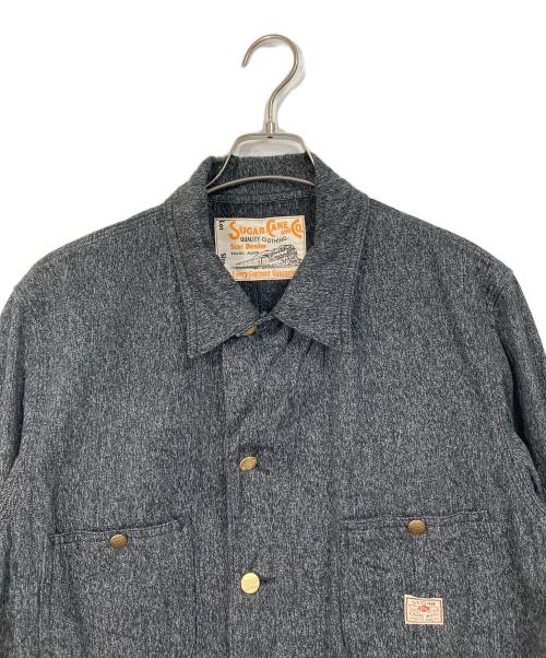 SUGAR CANE（シュガーケーン）SUGAR CANE (シュガーケーン) 9oz. BLACK COVERT WORK COAT グレー サイズ:実寸参照の古着・服飾アイテム