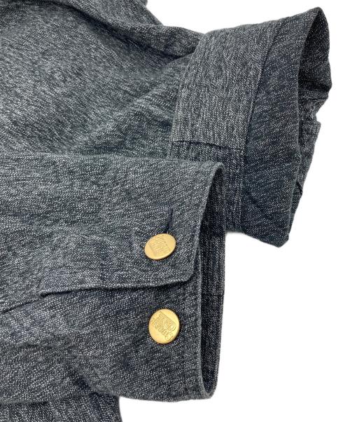 SUGAR CANE（シュガーケーン）SUGAR CANE (シュガーケーン) 9oz. BLACK COVERT WORK COAT グレー サイズ:実寸参照の古着・服飾アイテム