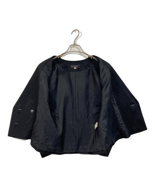 GIVENCHY（ジバンシィ）GIVENCHY (ジバンシィ) ダブルジャケット　ノーカラージャケット ブラック サイズ:14の古着・服飾アイテム