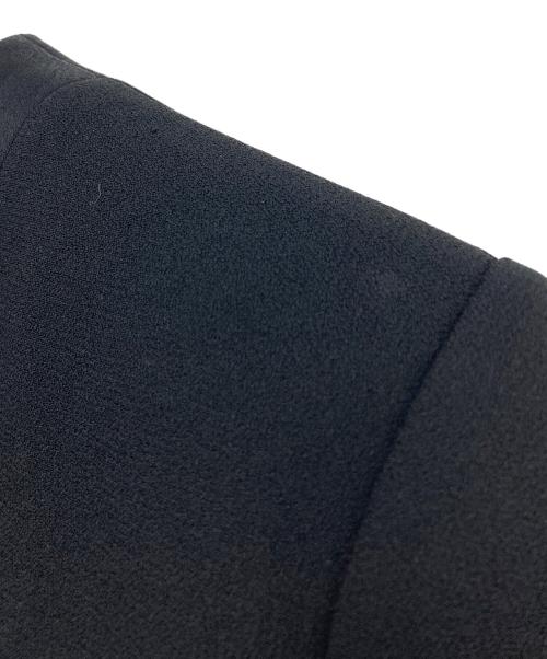 GIVENCHY（ジバンシィ）GIVENCHY (ジバンシィ) ダブルジャケット　ノーカラージャケット ブラック サイズ:14の古着・服飾アイテム