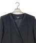 GIVENCHY (ジバンシィ) ダブルジャケット　ノーカラージャケット ブラック サイズ:14：5000円