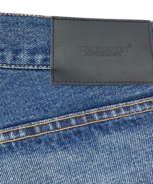 UNDERCOVER（アンダーカバー）UNDERCOVER (アンダーカバー) 23AW ドリップビーズ刺繍デニムパンツ インディゴ サイズ:3の古着・服飾アイテム