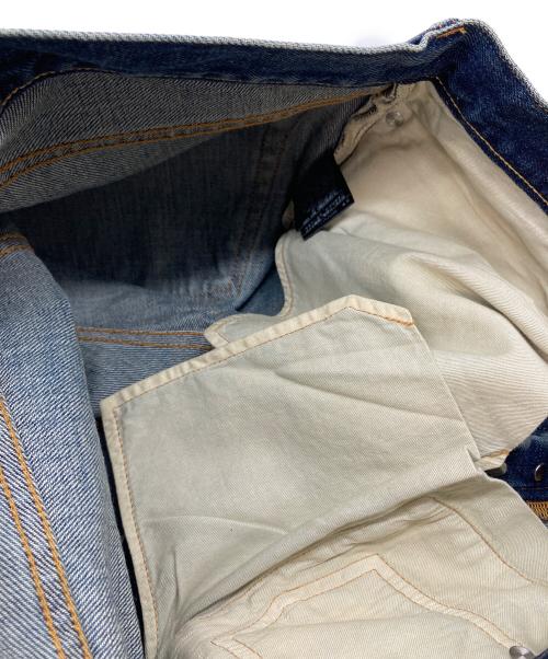 UNDERCOVER（アンダーカバー）UNDERCOVER (アンダーカバー) 23AW ドリップビーズ刺繍デニムパンツ インディゴ サイズ:3の古着・服飾アイテム