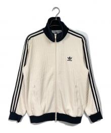 adidas（アディダス）の古着「アディカラー ベッケンバウアー ワッフルトラックトップ」｜アイボリー