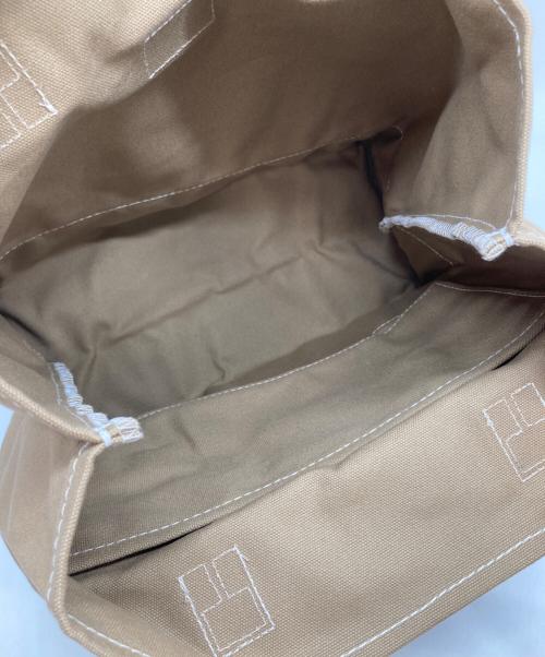 HERITAGE LEATHER（ヘリテイジレザー）HERITAGE LEATHER (ヘリテイジレザー) レザーハンドル トートバッグ　DAY TOTE デイトート　アメリカ製 ベージュ サイズ:実寸参照 未使用品の古着・服飾アイテム