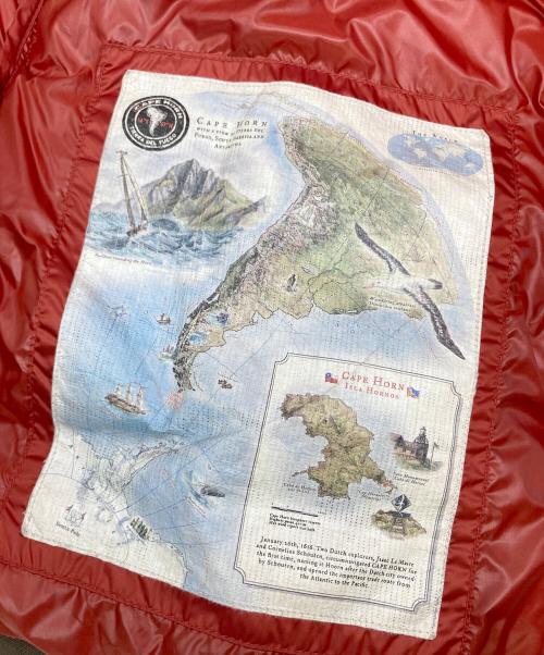 CAPE HORN（ケープホーン）CAPE HORN (ケープホーン) ダウンジャケット レッド サイズ:42の古着・服飾アイテム