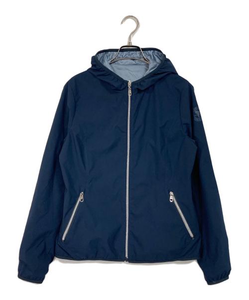 CAPE HORN（ケープホーン）CAPE HORN (ケープホーン) リバーシブルジャケット　ジップフーディ　ジップパーカー ネイビー×ブルー サイズ:42の古着・服飾アイテム