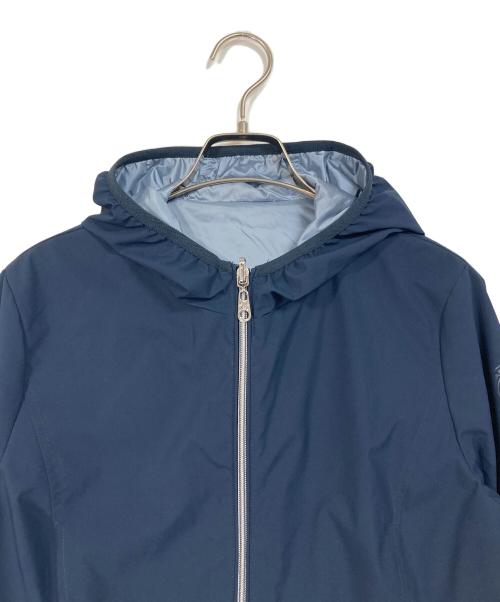 CAPE HORN（ケープホーン）CAPE HORN (ケープホーン) リバーシブルジャケット　ジップフーディ　ジップパーカー ネイビー×ブルー サイズ:42の古着・服飾アイテム