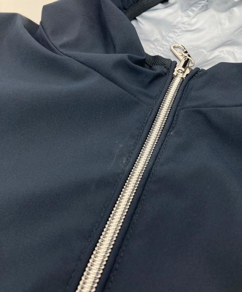 CAPE HORN（ケープホーン）CAPE HORN (ケープホーン) リバーシブルジャケット　ジップフーディ　ジップパーカー ネイビー×ブルー サイズ:42の古着・服飾アイテム