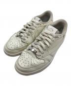 NIKE×Travis Scott×Michael Rubinナイキ×トラヴィススコット）の古着「Jordan 1 Retro Low OG SP 'Michael Rubin White Party' Friends & Family  ジョーダン1レトロローオージーエスピーマイケルルービンホワイトパーティフレンズアンドファミリー  」｜アイボリー