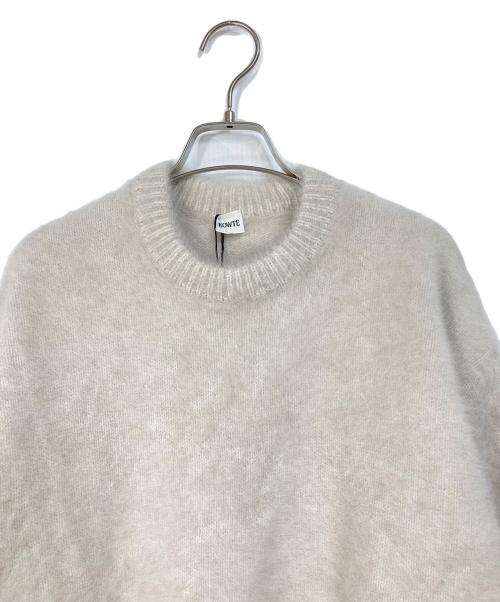 BOWTE（バウト）BOWTE (バウト) NATURAL FOX INTARSIA SLEEVE：ニット　JOURNALSTANDARD L'ESSAGE取扱 ベージュ サイズ:FREE 未使用品の古着・服飾アイテム