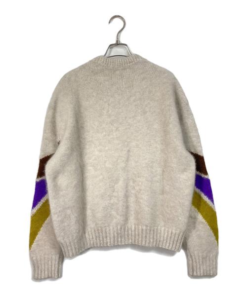 BOWTE（バウト）BOWTE (バウト) NATURAL FOX INTARSIA SLEEVE：ニット　JOURNALSTANDARD L'ESSAGE取扱 ベージュ サイズ:FREE 未使用品の古着・服飾アイテム