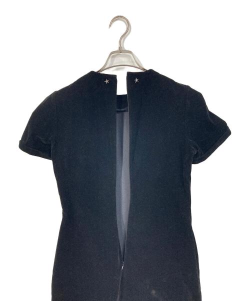 Bibiy.（ビビィ）Bibiy. (ビビィ) MAISIE DRESS  メイシードレス  ミニワンピース　半袖ワンピース　セレモニー ブラック サイズ:FREEの古着・服飾アイテム
