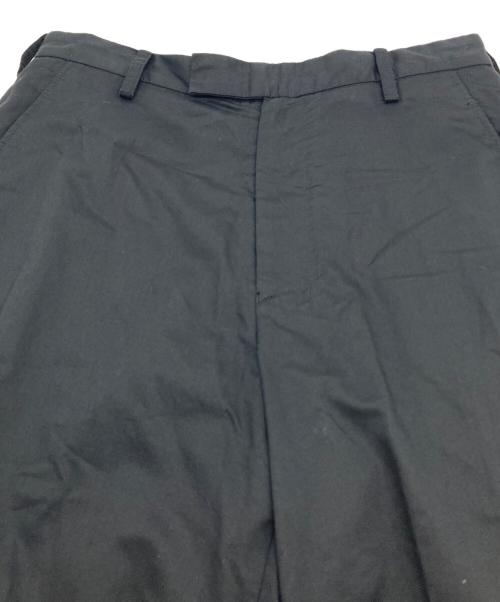Y's（ワイズ）Y's (ワイズ) バックプリーツパンツ　デザインパンツ　日本製 ブラック×ネイビー サイズ:1の古着・服飾アイテム