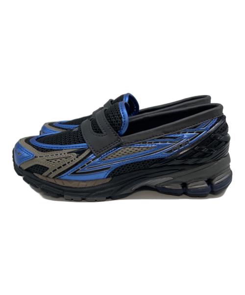NEW BALANCE（ニューバランス）NEW BALANCE (ニューバランス) ローファー スニーカー グレー×ブルー サイズ:23. 5Dの古着・服飾アイテム