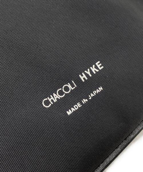 CHACOLI（チャコリ）CHACOLI (チャコリ) HYKE (ハイク) ナイロンショルダーバッグ　ミリタリーバッグ ブラック サイズ:実寸参照の古着・服飾アイテム