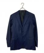 BLACK LABEL CRESTBRIDGEブラックレーベル クレストブリッジ）の古着「シャドーストライプ柄テーラードジャケット∔ベスト　Ermenegildo Zegna生地」｜ネイビー