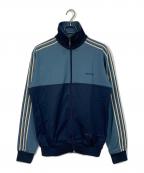 adidasアディダス）の古着「【古着】　00'sトラックジャケット　ポリエステル混ジャケット　00年代」｜ブルー×ネイビー