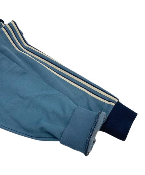 adidas（アディダス）adidas (アディダス) 【古着】　00'sトラックジャケット　ポリエステル混ジャケット　00年代 ブルー×ネイビー サイズ:XOの古着・服飾アイテム