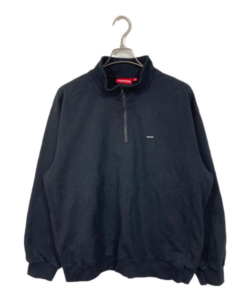 SUPREME（シュプリーム）Supreme (シュプリーム) 25SS SMALL BOX HALF ZIP PULLOVER ブラック サイズ:LARGEの古着・服飾アイテム