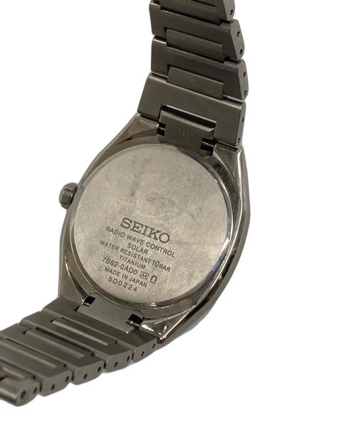 SEIKO（セイコー）SEIKO (セイコー) アストロン ネクスター　日常生活用強化防水　１０気圧 シルバー サイズ:実寸参照の古着・服飾アイテム