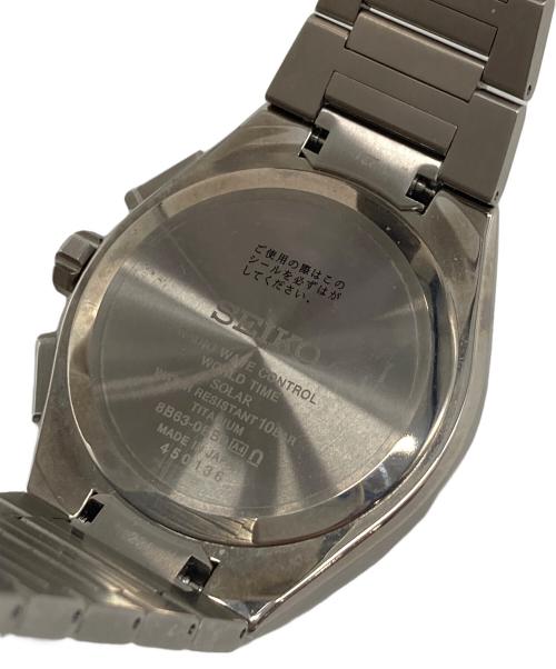 SEIKO（セイコー）SEIKO (セイコー) アストロン ネクスター　日常生活用強化防水　１０気圧 ブラック サイズ:実寸参照の古着・服飾アイテム