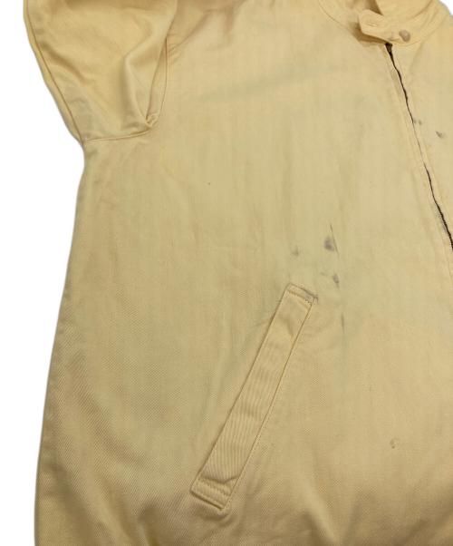 POLO RALPH LAUREN（ポロ・ラルフローレン）POLO RALPH LAUREN (ポロ・ラルフローレン) 【古着】USA製 チンストラップスイングトップ ブルゾンジャケット　三角タグ イエロー サイズ:Lの古着・服飾アイテム