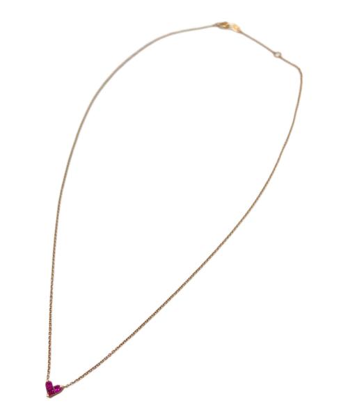 STAR JEWELRY（スタージュエリー）STAR JEWELRY (スタージュエリー) K18 ネックレス MYSTERIOUS HEART ハートペンダント サイズ:実寸参照の古着・服飾アイテム