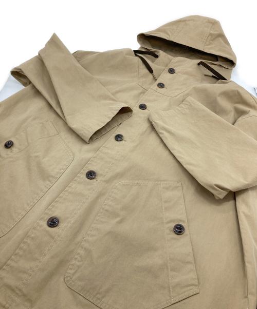 NOMBRE IMPAIR（ノンブルアンペール）NOMBRE IMPAIR (ノンブルアンペール) NC OX ポンチョコート ベージュ サイズ:FREEの古着・服飾アイテム