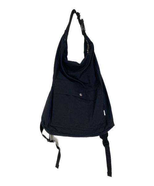 MHL（マーガレットハウエル）MHL (マーガレットハウエル) 32 2WAY BAG リュック　バックパック　ワンショルダーバッグ ブラック サイズ:実寸参照の古着・服飾アイテム